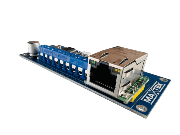 Comunicador Ethernet IP Maxtek Universal para alarmas
