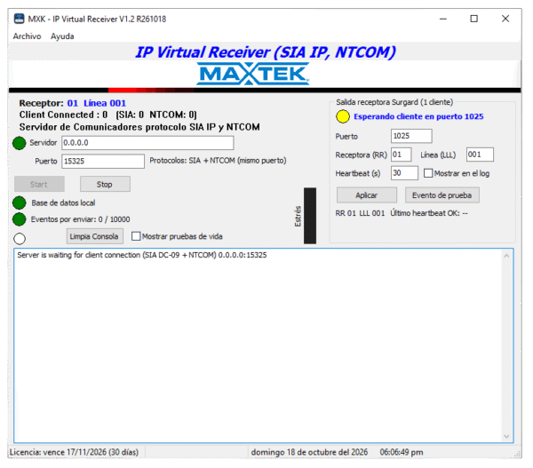 MXK_IVR -MAXTEK IP RECEVIVER