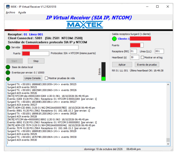Mxl_IVT Maxtek IP Receiver
